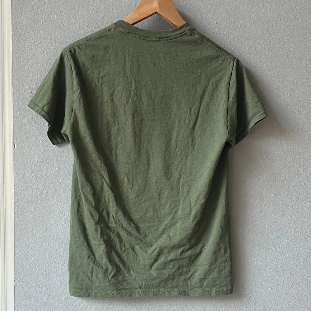 Gildan San Antonio Texas Alamo Graphic Tee - Olive